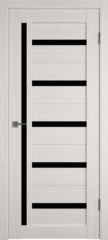 Дверь Atum 18 / Bianco / Black Gloss / Владимирские двери