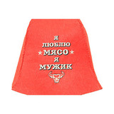 Шапка для бани Я люблю мясо - я мужик - 2
