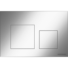 Ceramica Nova Balance/Square CN12-002M Кнопка смыва, цвет: хром матовый фото