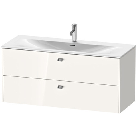 Duravit Brioso BR431402222 Тумба подвесная под раковину 234412, 2 ящика, 555x1220x479мм, цвет White High Gloss