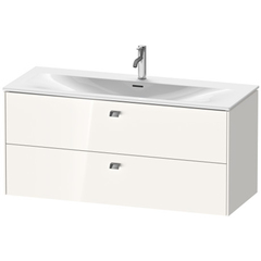 Duravit Brioso BR431402222 Тумба подвесная под раковину 234412, 2 ящика, 555x1220x479мм, цвет White High Gloss фото