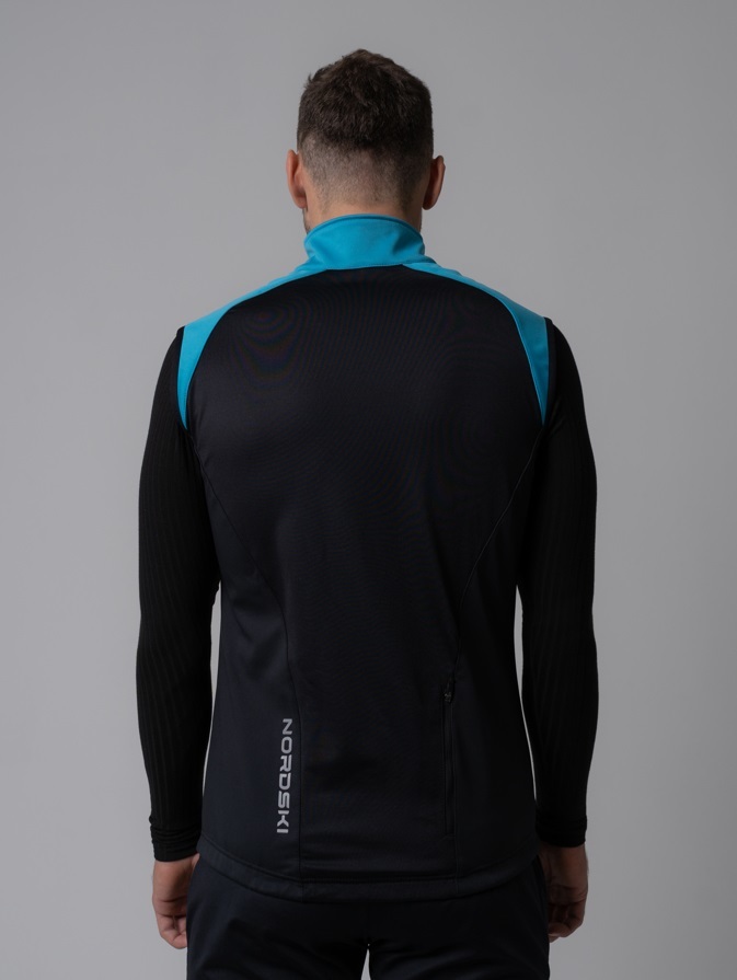 Nordski Premium лыжный жилет мужской breeze-black - 3