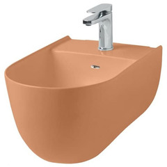ArtCeram The One THB001 13 00 ARANCIO CAMMEO *1 Биде подвесное, цвет: оранжевый фото