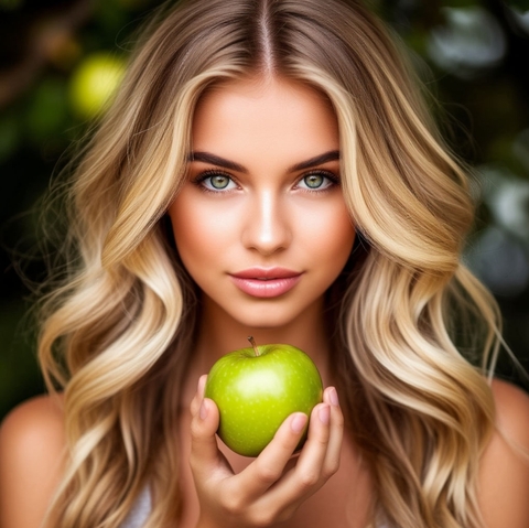 Спрей-блеск с яблочным уксусом Satin Hair 150мл Белита — фото 4