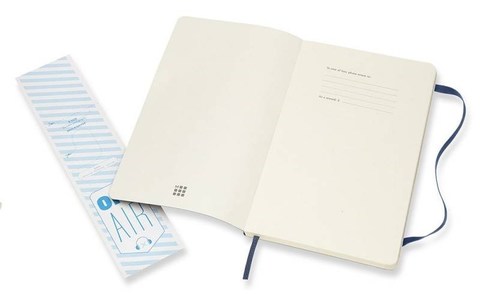 Блокнот Moleskine Classic Soft, цвет синий сапфир, в линейку