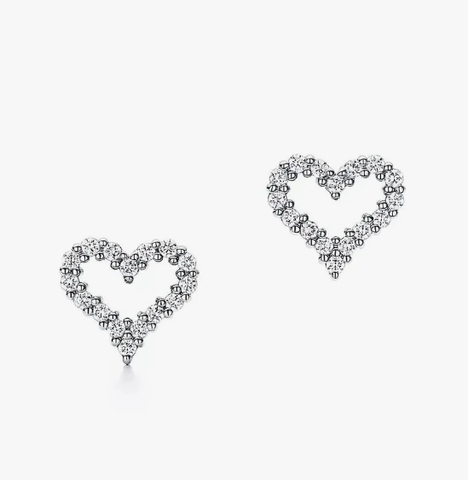 Серьги-пусеты Tiffany & Co. Return to Tiffany Heart Tag