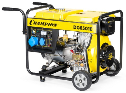 Генератор дизельный CHAMPION DG6501E
