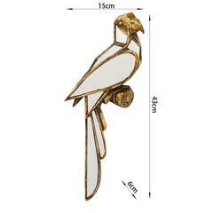 Объект настенный Parrot «Зеркальный попугай»