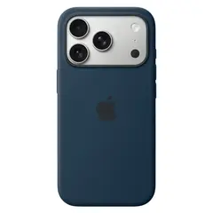 Силиконовый чехол Apple Silicone Case with MagSafe для iPhone 17 Pro, Midnight