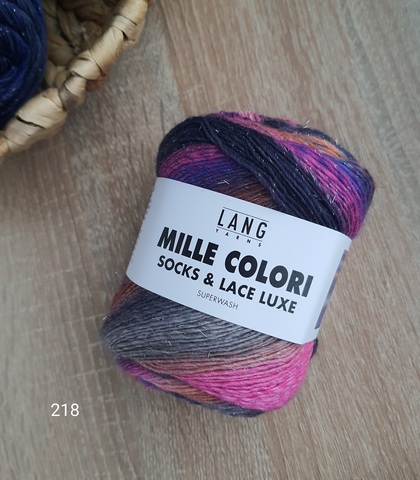 Lang Yarns Mille Colori Socks and Lace Lux 218