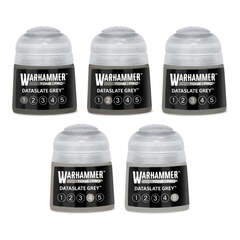 Набор красок Dataslate Grey — Warhammer Tone Pro, 5 × 12 мл (ПРЕДЗАКАЗ)