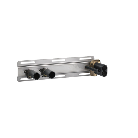 Gessi Hi-Fi 63021#031 Встраиваемые части для термостатического смесителя с полочкой, до 2 источников одновременно, 1/2" соединение., цвет: хром