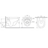Am.Pm C701700WH Spirit V2.0 подвесной унитаз FlashClean