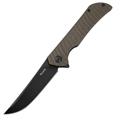 Фото Нож складной Ruike P122-MB, сталь 14C28N, рукоять микарта, хаки