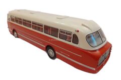 Ikarus-55.14 Leningrad 1953 red alizarin DEMPRICE 1:43