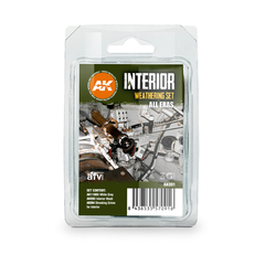 Набор красок AK Interactive Interior Weathering Set