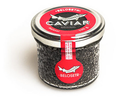 Икра осетровая BELOSETR ORIGINAL, 100г