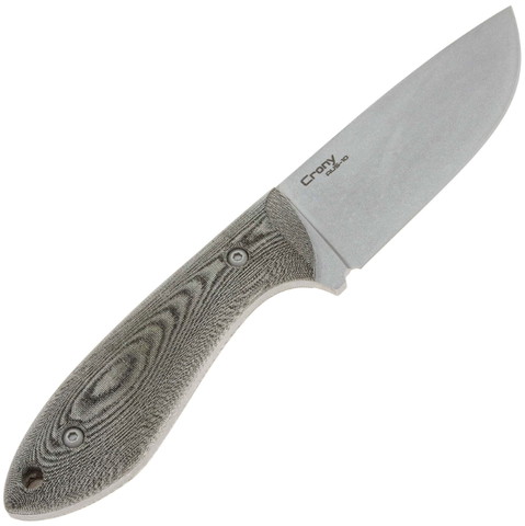Нож NC Custom Crony, AUS-10 stonewash, micarta, NCC039-A10SW/MC