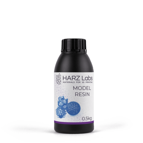Фотополимер HARZ Labs Model Resin, синий (0,5 кг)