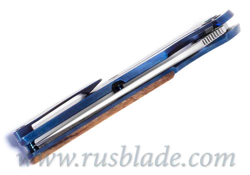 Cheburkov Custom Raven Damascus Timascus Bone - фотография 