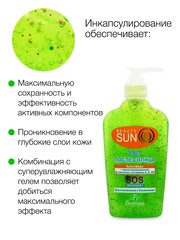 Floresan Солнцезащитная серия BEAUTY SUN Гель после солнца АЛОЭ-ВЕРА, 220мл (Ф-287)