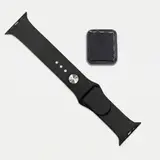 Ремешок силиконовый для HEALTHBAND Pro №5, чёрный