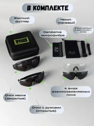 Очки противоосколочные ALFA
