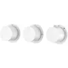 Boheme 124-T-3-MW.1 Смеситель встроенный с термостатом STICK DIAMOND MATT WHITE 3-проходной