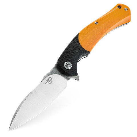 Складной нож Bestech BG32C Penguin, черно-оранжевая рукоять