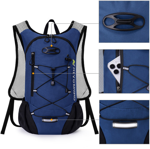 Картинка рюкзак беговой Nevo Rhino 9006-nw Arctic Blue - 4