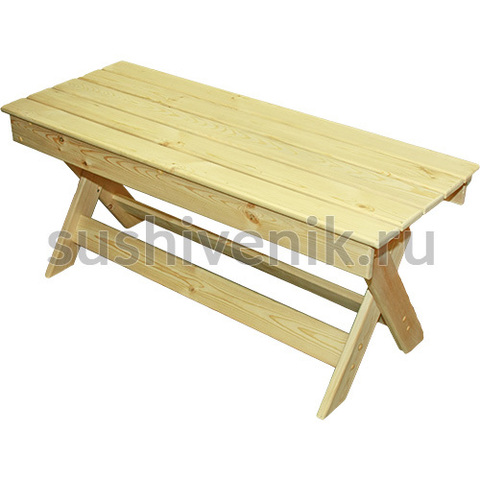 Лавка из ангарской сосны, 100*44,5*40 см - 3