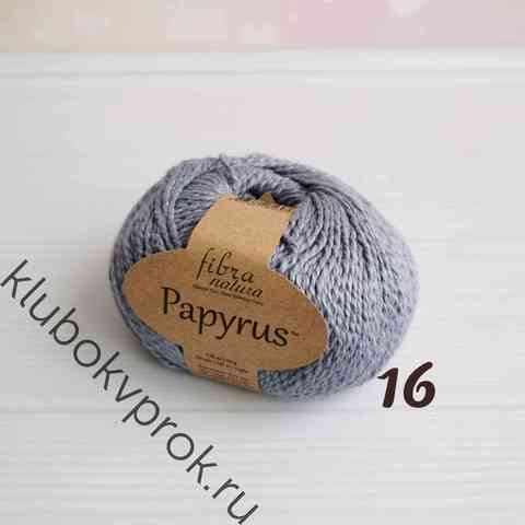FIBRA NATURA PAPYRUS 229-16, Темный серый