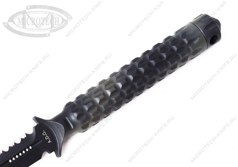 Нож Microtech ADO 115-3GC Green Camo Dagger Fixed Full Serr