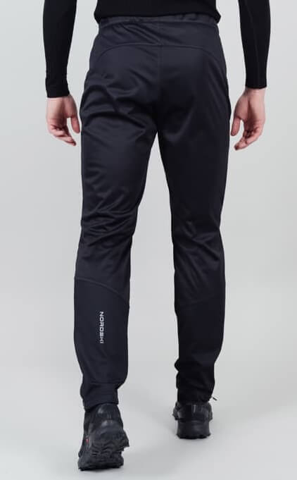 Мужской лыжный костюм с капюшоном Nordski Hybrid Warm light blue-black - 10