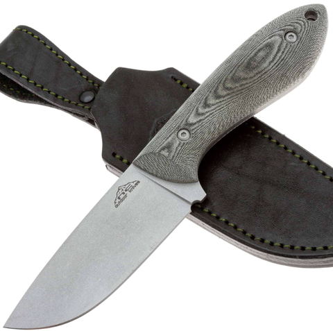 Нож NC Custom Crony, AUS-10 stonewash, micarta, NCC039-A10SW/MC
