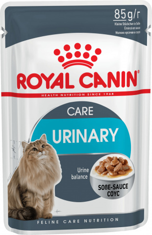 Royal Canin паучи для кошек Уринари кэа в соусе 85г (Австрия)