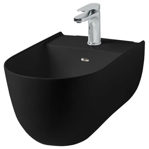 ArtCeram The One THB001 17 00 NERO MATT *1 Биде подвесное, цвет: чёрный