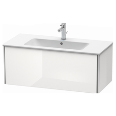 Duravit XSquare XS407302222 База под раковину 1010х478х400 мм, с 1 выдв ящик, цвет белый глянц.(для 233610) фото