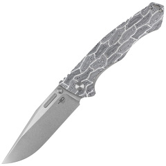 Фото Складной нож Bestech Keen II, сталь S35VN, рукоять G10/титан, белый/черный
