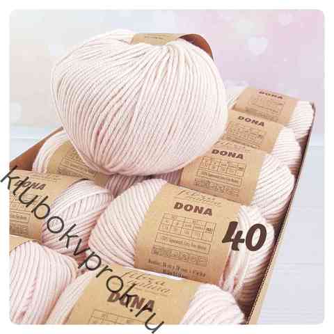 FIBRA NATURA DONA 106-40, Светлый бежевый