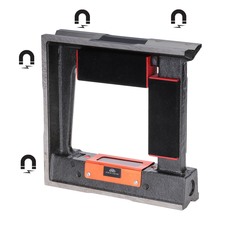 Уровень поверочный рамный 0,02мм 150x150x44мм CSN255739-1 (Магнитный) Kinex K-Met 5091-02-150