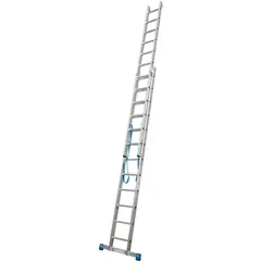 Двухсекционная лестница с тросом STABILO 2х20 Krause 800718