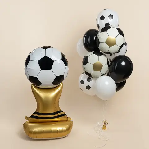 Сет гелиевых шаров Кубок Чемпиона!
