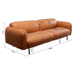 Диван Calgary Light Brown 226 см