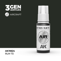 Акриловая краска AK Interactive RLM 73 3GEN AIR, 18мл