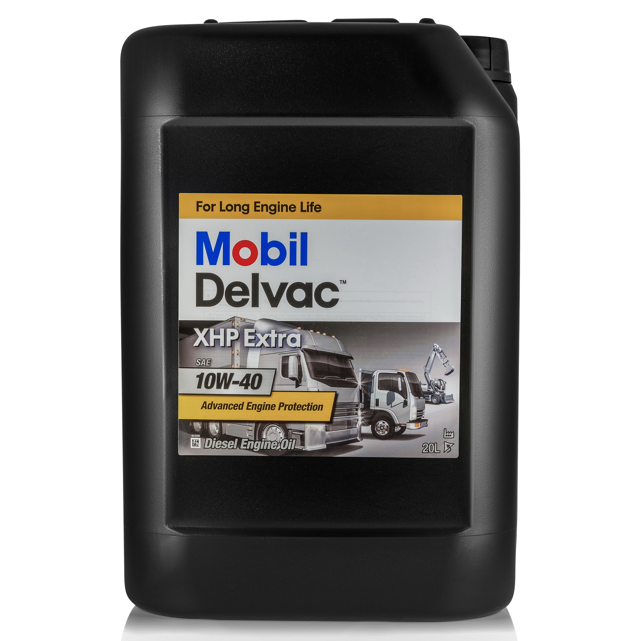 Масло моторное MOBIL Delvac XHP Extra 10W-40 синтетическое 20л