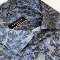 Сорочка Eterna Slim Fit 4077-F182-18 с богатым принтом