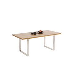Стол Jackie Oak GK Chrome 200x100 см