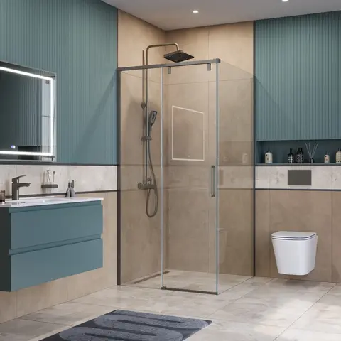 BelBagno SOFT_CLOSE-1-A-1-100-C-GM Душевой уголок