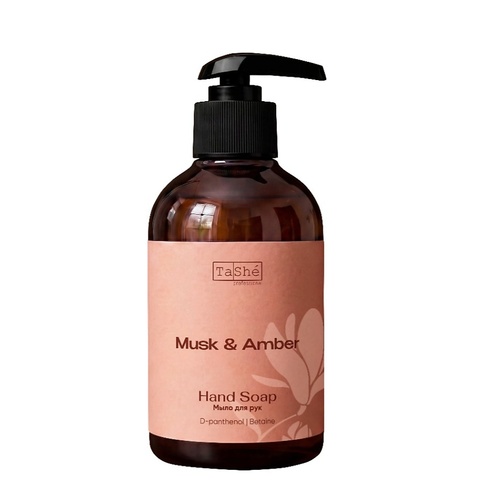 Tashe professional ДЛЯ ТЕЛА Мыло жидкое для рук MUSK&AMBER (tsh327) 500мл